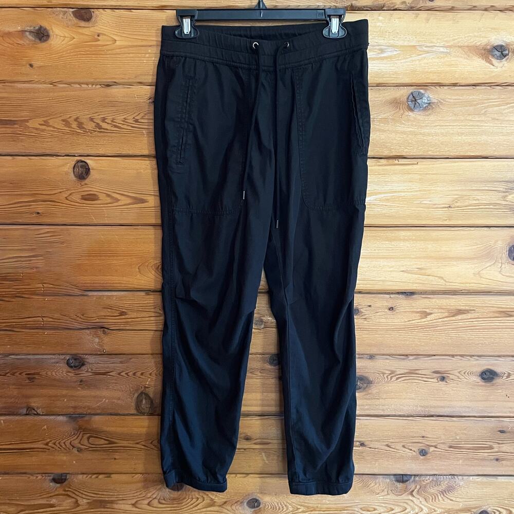 Standard James Perse Pant Size 1/Small Black Soft Drape Cotton Twill Utility